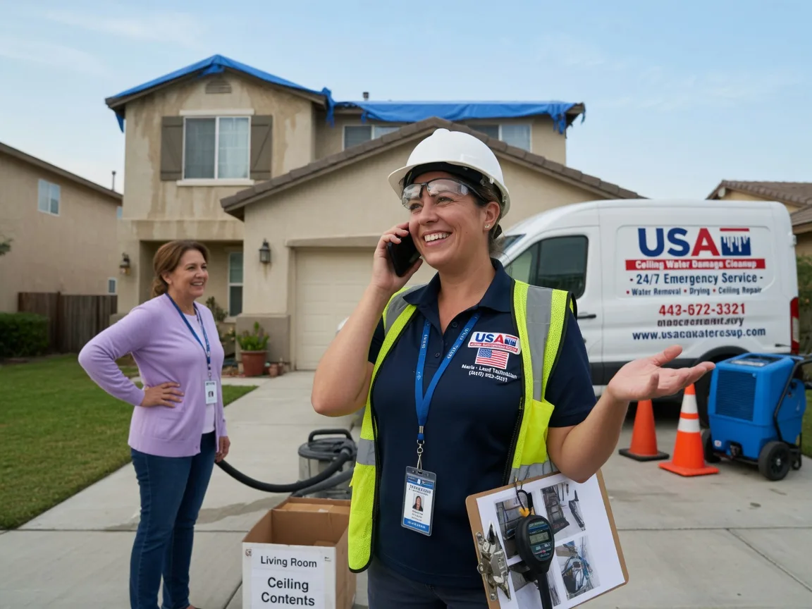 Ceiling Water Damage Restoration Ethel, AR FAQs